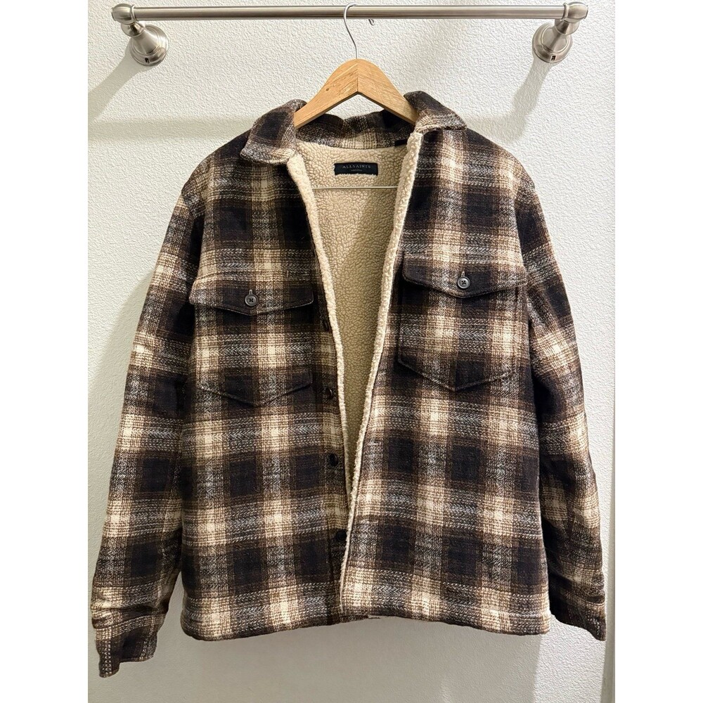 All Saints Lapse Fleece Overshirt